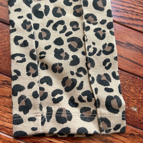 Girls Leopard Ponte Pant Stretch Pant Legging Size 14/16 - Picture 2 of 6